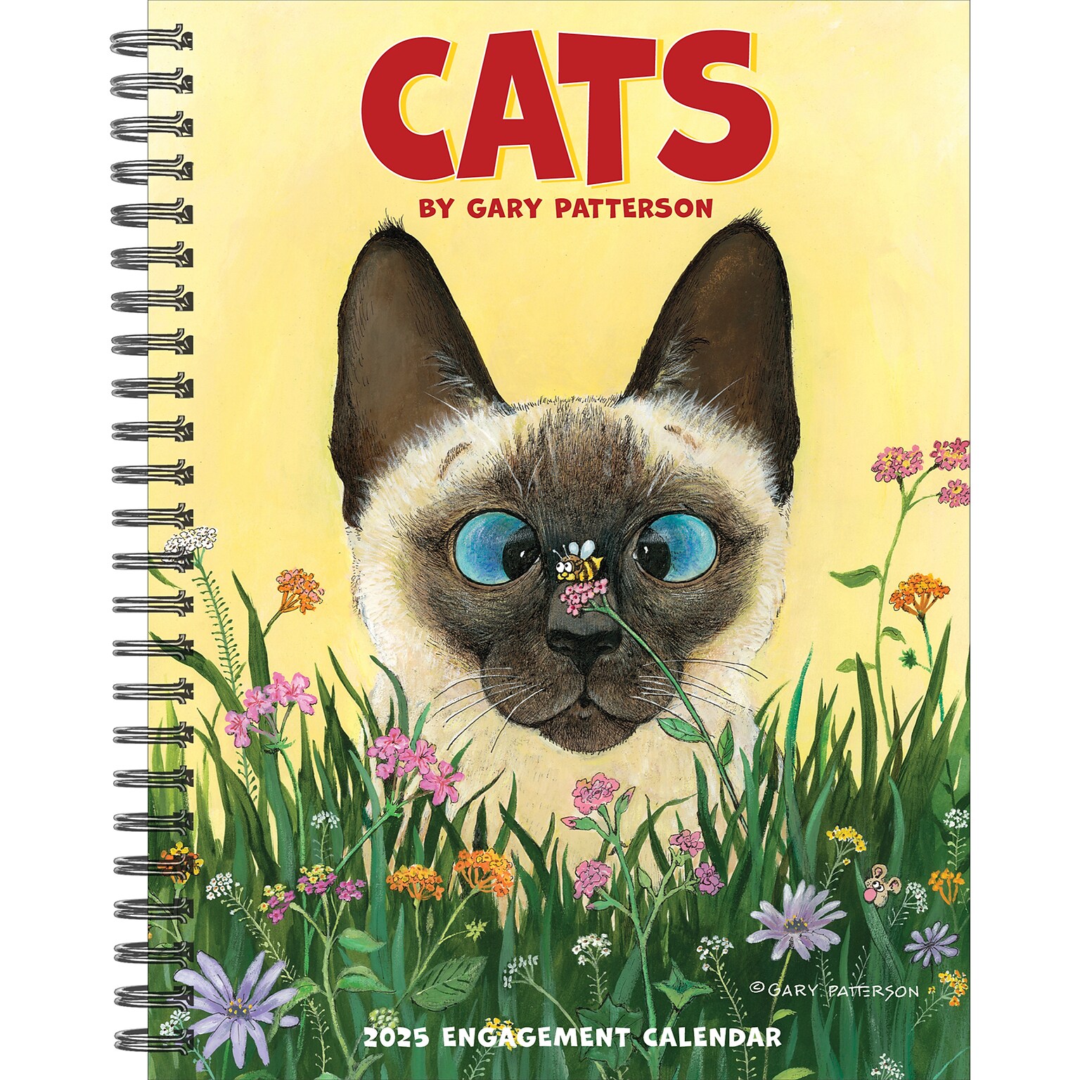 2025 Willow Creek Cats 6.5 x 8.5 Yearly Planner Cover (47255)