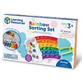 Learning Resources Rainbow Sorting Activity Set, Assorted Colors (LER3378)