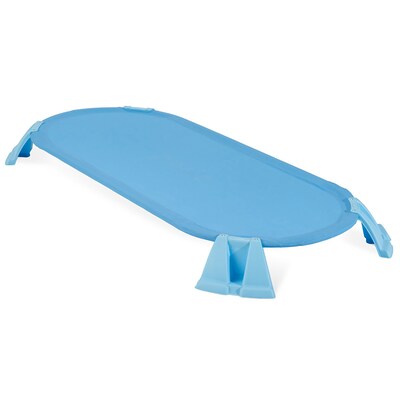 Foundations Podz Stackable Fabric Cot, Toddler, 42.25" x 27.9", Blue (FND4611037)