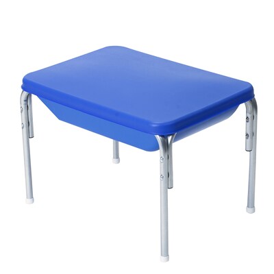 Educators Resource Activity Table Set, 20.5" x 18" x 28.5", Height Adjustable, Blue (CF-1132)