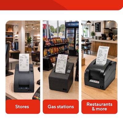 Staples Bond Cash Register/POS Rolls,  2 1/4" x 150', 12/Pack (18301-CC)