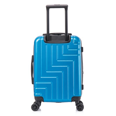 DUKAP Zahav 21.04" Hardside Carry-On Suitcase, 4-Wheeled Spinner, TSA Checkpoint Friendly, Teal (DKZAH00S-TEA)