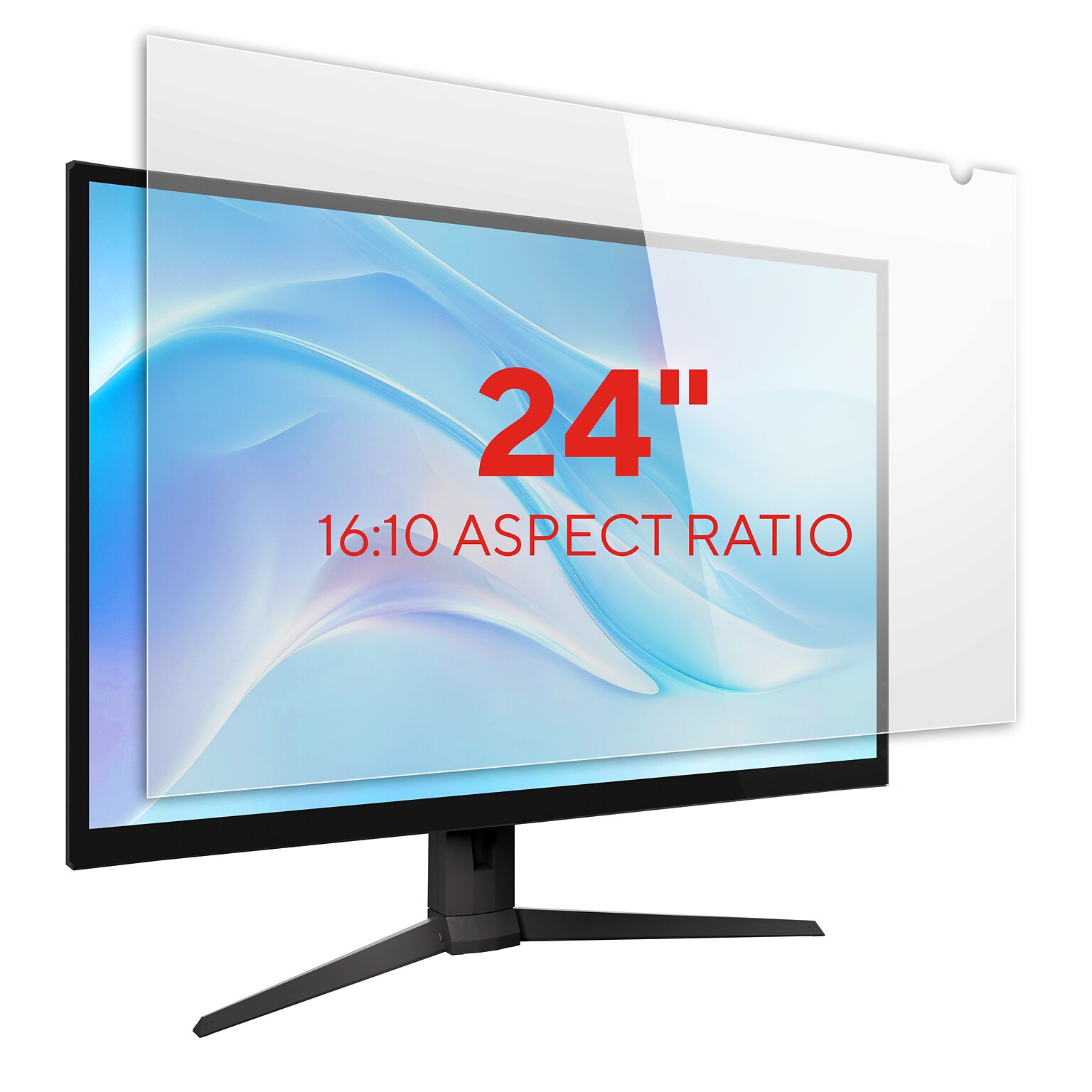 Staples TECH Blue Light Filter for 24” Widescreen Monitor (16:10) (ST63417)