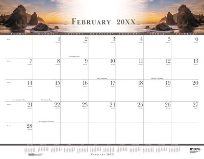 2027 House of Doolittle 22 x 17 Monthly Desk Pad Calendar (140-27)