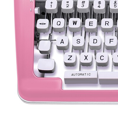 The Oliver Typewriter Company Timeless Manual Typewriter, Pink (OTTE-1639)