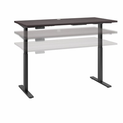 Bush Business Furniture Move 60 Series 27-47 Adjustable Standing Desk, Storm Gray (M6S6030SGBK)