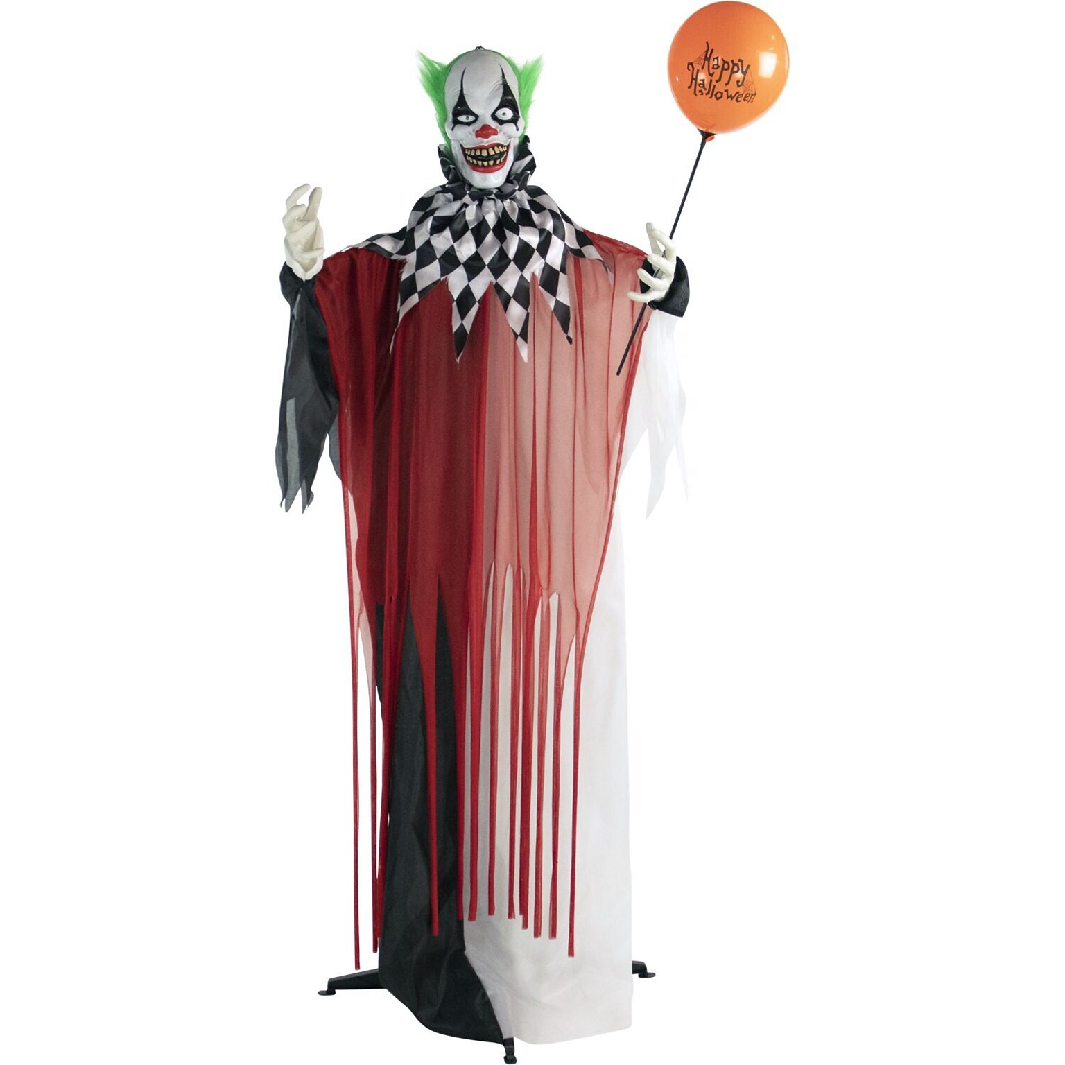 Haunted Hill Farm Life-Size Animatronic Clown (HHCLOWN-7FLSA)
