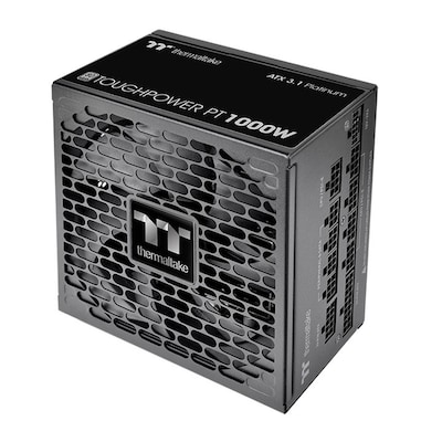 Thermaltake Toughpower PT 1000W ATX 3.1 80 PLUS Platinum ATX Power Supply, Black (PS-TPP-1000FNFAPU-1)