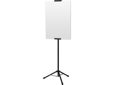 Excello Global Products Blank Indoor/Outdoor Floor Sign, 13 x 86, Black (EGP-HD-0523)