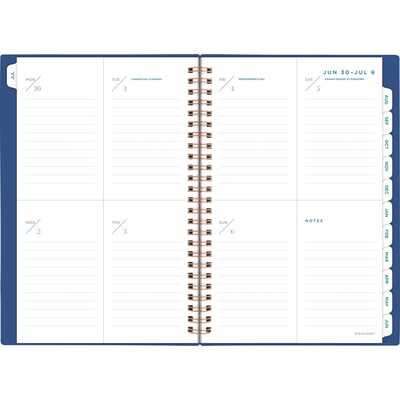 2025-2026 AT-A-GLANCE Signature Lite 5 x 8 Academic Year Weekly & Monthly Planner, Plastic Cover,