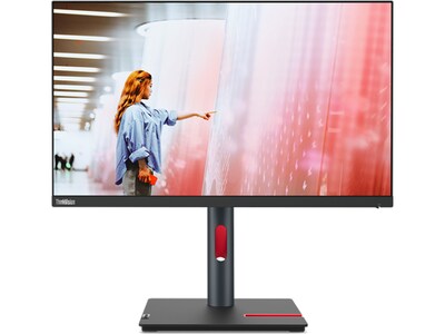 Lenovo ThinkVision P24q-30 23.8" 60 Hz LED Monitor, Raven Black (63B4GAR6US)