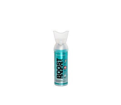 Boost Oxygen  Medium Respiratory Support Canister, 5L, Menthol-Eucalyptus, 6/Pack (P603-6)