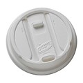 Dixie Large Reclosable Plastic Lid, 16 Oz., White, 1000/Carton (TP9542)