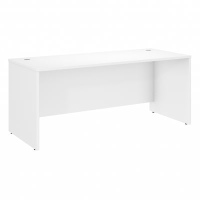 Bush Business Furniture Studio C 72W Office Desk, White (SCD272WH)