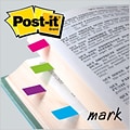 Post-it Flags, .47 Wide, Assorted Colors, 140 Flags/Pack (683-4AB)