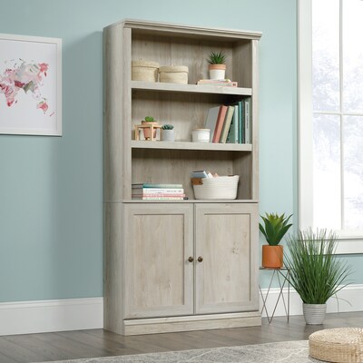 Sauder Select 70H 5-Shelf Bookcase, Chalked Chestnut (426310)