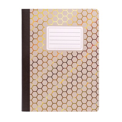 Pukka Pad Haze 1-Subject Composition Notebooks, 7" x 10", College Ruled, 140 Sheets, Assorted Colors, 3/Pack, 2 Packs/Bundle