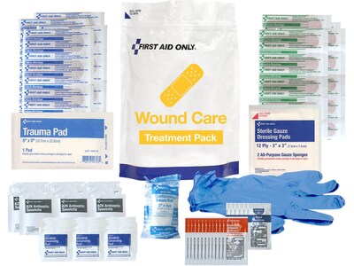 First Aid Only 137-Piece Wound Care Treatment Pack (91164)