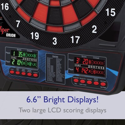 Viper Orion Electronic Dartboard, 15.5 Regulation Target (42-1036)