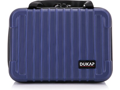 DUKAP Tour Hardside Spinner Toiletry Bag, 12", Blue (DKTOU00XS-BLU)