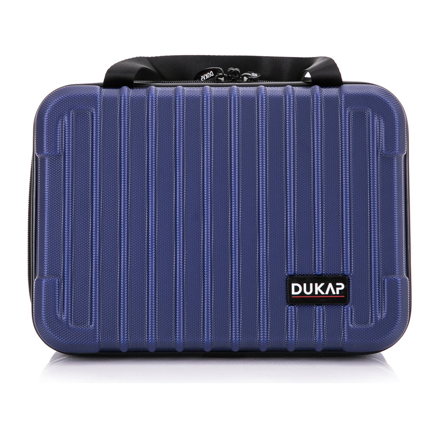 DUKAP Tour 11.5 Plastic Toiletry Bag, Water Resistant, Blue (DKTOU00XS-BLU)