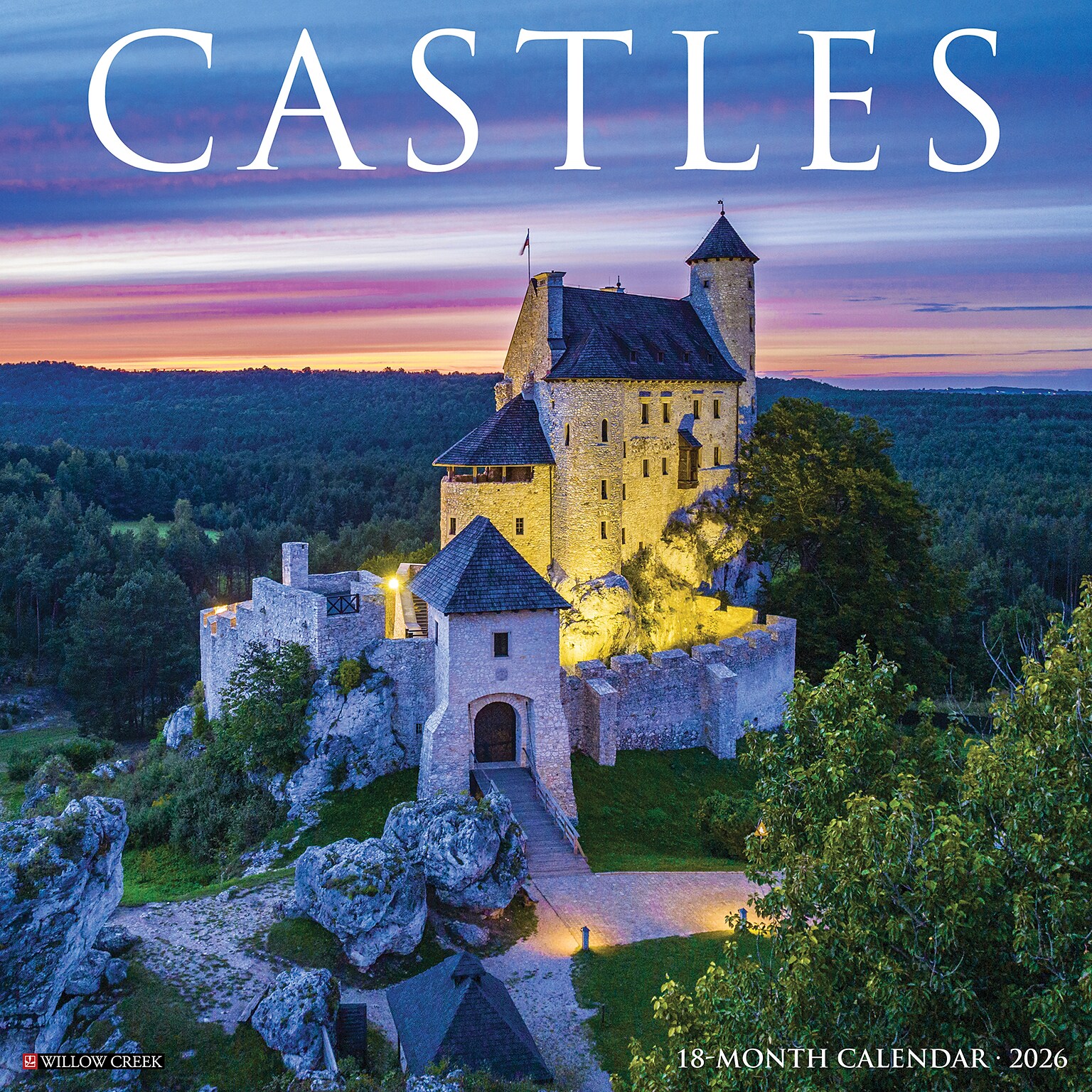 2026 Willow Creek Castles 12 x 12 Monthly Wall Calendar (50569)
