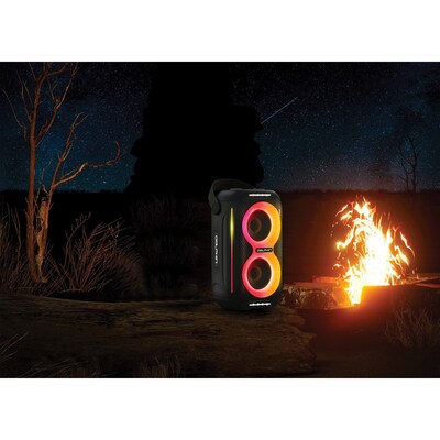 Dolphin Audio Wireless Bluetooth Party Speaker, Waterproof, Black (S-20)