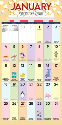 2026 Willow Creek Holidays for Days 12" x 12" Monthly Wall Calendar (51481)