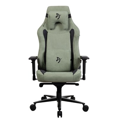 Arozzi Vernazza XL Supersoft Microfiber Ergonomic Racing Gaming Chair, Forest (VERNAZZA-XL-SPSF-FST)