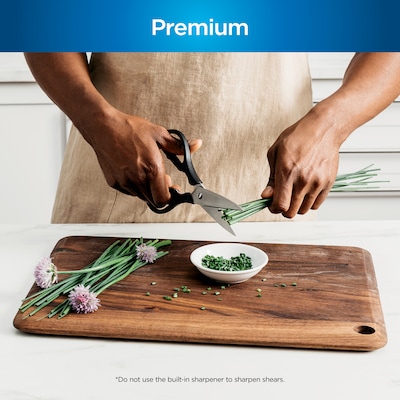 Ninja Foodi NeverDull Premium K32012 Stainless Steel Knife System with Built-in Sharpener, 12 Pieces (K32012)