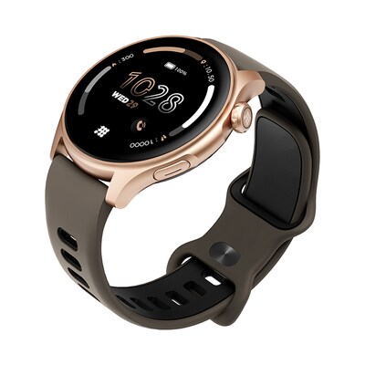 Cubitt AURA Smartwatch, 36.32mm, Aluminum Case, Mocha Brown Sport Band (CT-AURA9)