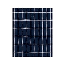 2024-2025 TF Publishing Navy Grid 9 x 11 Academic Monthly Planner, Paperboard Cover, Navy/White (A