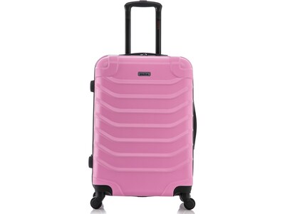 InUSA Endurance Polycarbonate/ABS Medium Suitcase, Pink (IUEND00M-PNK)