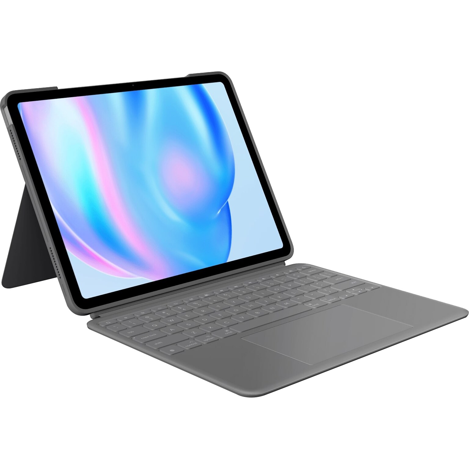Logitech Combo Touch 13 Keyboard Case for iPad Air, Oxford Gray (920-012608)