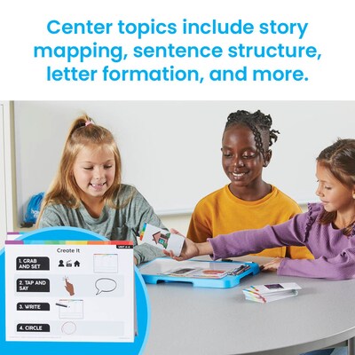 hand2mind Guided Phonics + Beyond Writing Center, Units 4-6 (96977)