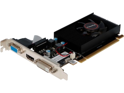 VisionTek AMD Radeon HD 6570 PCI Express 2.0 1GB GDDR3 Graphics Card, Silver/Black (901491)