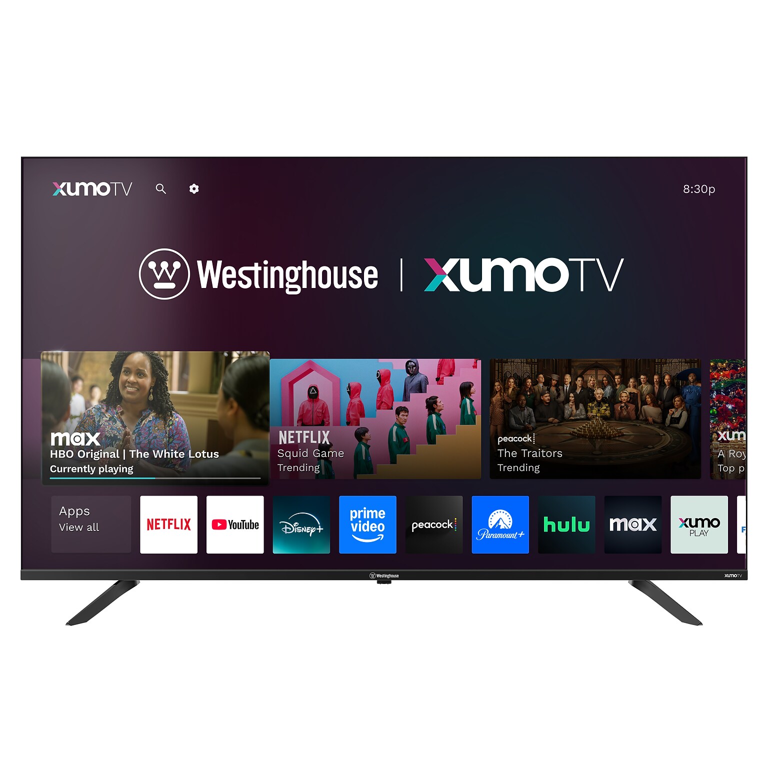 Westinghouse UX Series 58 Smart LED 4K UHD XUMO TV, Black (WX58UX4800)