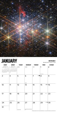 2027 Willow Creek James Webb Space Telescope  12" x 12" Monthly Wall Calendar (60858)