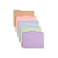 Smead File Folder, 3 Tab, Letter Size, Assorted Colors, 100/Box (11953)