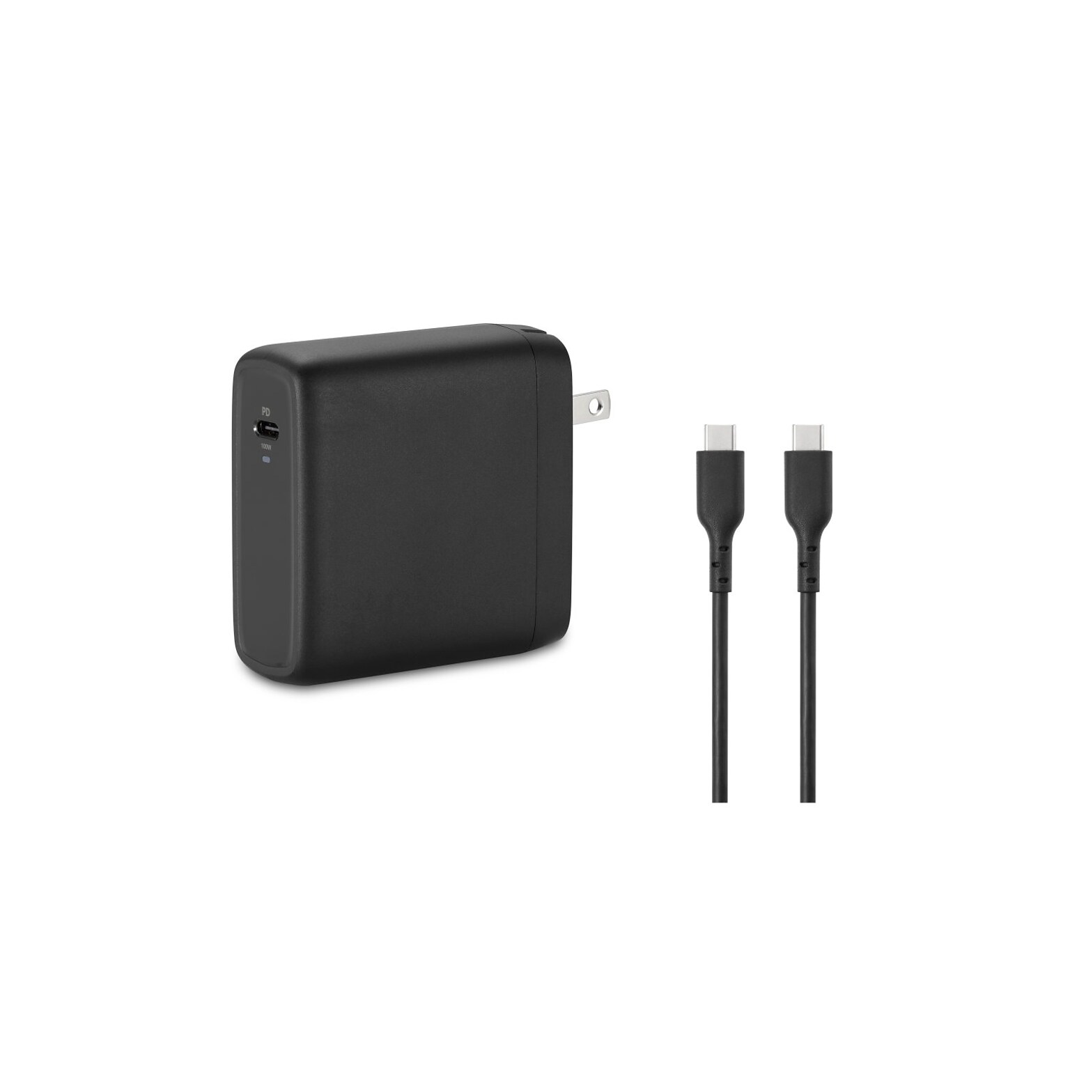 Kensington 100W USB-C GaN Power Adapter, Black (K33821NA)