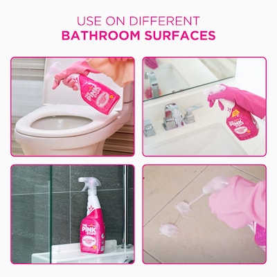The Pink Stuff The Miracle Bathroom Foam Cleaner, 25.4 Oz. (82383)