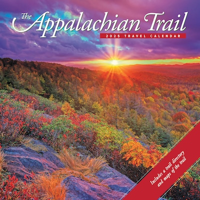 2025 Willow Creek Appalachian Trail 12 x 12 Monthly Wall Calendar (41406)
