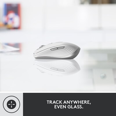 Logitech MX Anywhere 3 Compact Performance Mouse for Business, Pale Gray (910-006215)