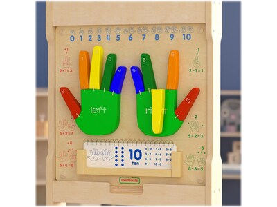 Flash Furniture Bright Beginnings Counting STEAM Wall Activity Board (MK-ME09524-GG)