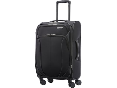American Tourister 4 Kix 2.0 Polyester Carry-On Luggage, Black (142352-1041)
