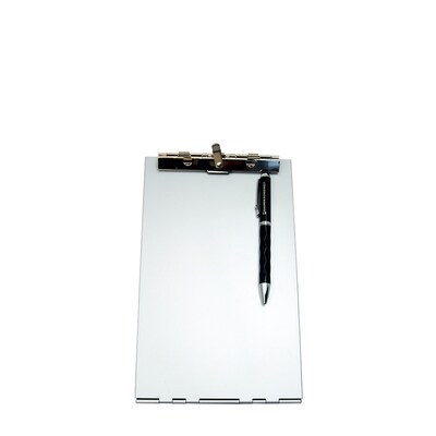 Saunders Redi-Rite Aluminum Storage Clipboard, Memo Size, Silver (SAU00213)