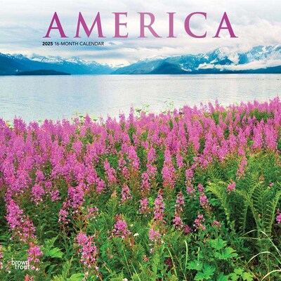 2025 BrownTrout America 12 x 12 Monthly Square Wall Calendar (9781975474447)