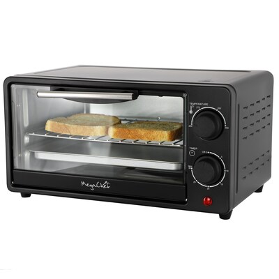 MegaChef 9 Liter Toaster Over, Black