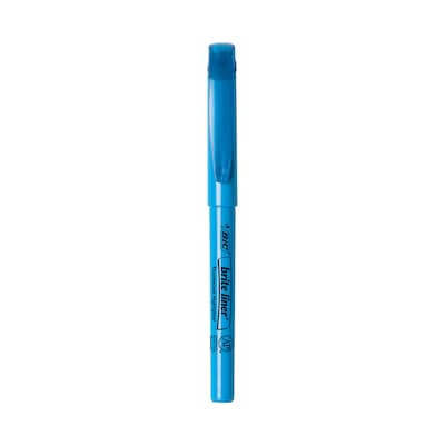 BIC Brite Liner Stick Highlighter, Chisel Tip, Assorted Colors, 24/Pack (BL241AST)
