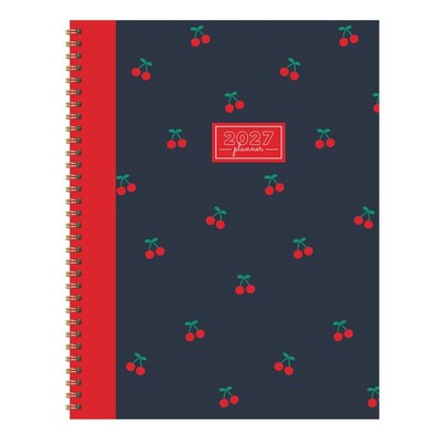 2027 TF Publishing Cherry Picked 9 x 11  Weekly & Monthly Standard Planner, Paperboard Cover, Multicolored (27-9712)